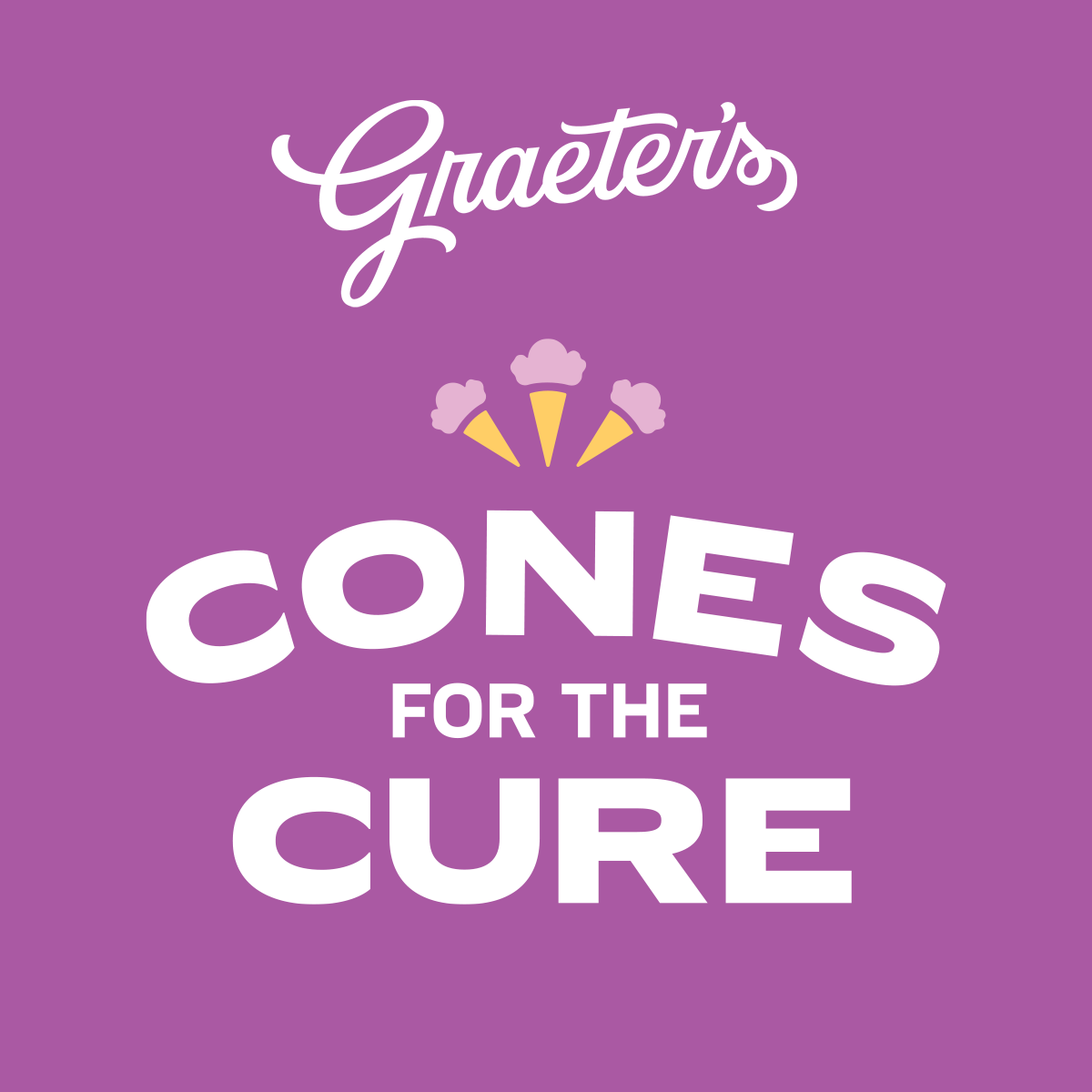 Graeter's Cones for the Cure